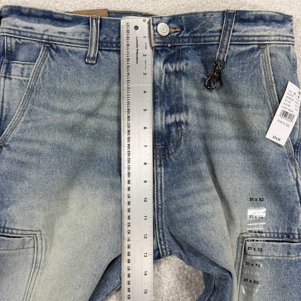 PacSun Blake Extreme Baggy Carpenter Jeans Men's 31x32 Y2K Streetwear Grunge - Picture 10 of 11
